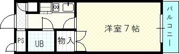 大東御殿山ビルの間取り画像