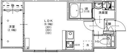 KEIAI RESIDENCE 北戸田Ⅳの間取り画像