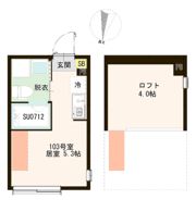 ハーモニーテラス春日町Ⅷの間取り画像