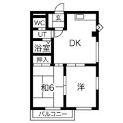 サンプラザ今里Ⅰ番館の間取り画像