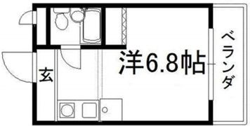 メゾン市川弐番館の間取り画像