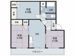 JOY リーフ 若草の間取り画像