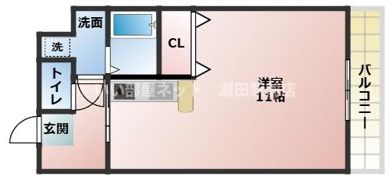 カーサソラーレの間取り画像