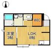 さくらステージ九工大前の間取り画像