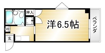 ユニオン室町の間取り画像