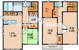 大津市大江1丁目貸家の間取り画像