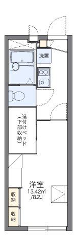 レオパレスコスモの間取り画像