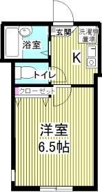 リバーサイド滝頭B棟の間取り画像