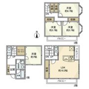 清水4丁目戸建の間取り画像