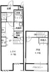 トリアノン東中浜の間取り画像