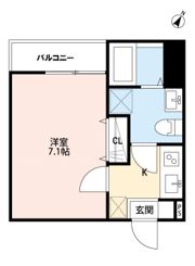 エバースタイル大和田(エバースタイルオオワダ)の間取り画像