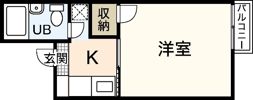 グランジュール松屋の間取り画像