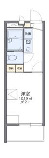 レオパレスアルバⅠの間取り画像