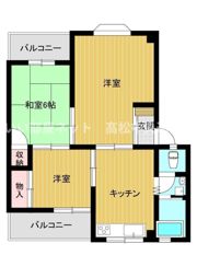 第2高尾マンションの間取り画像