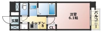ララプレイス新大阪シエスタの間取り画像