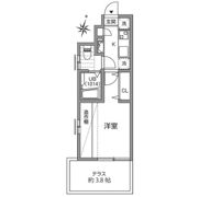グランエッグス東高円寺の間取り画像
