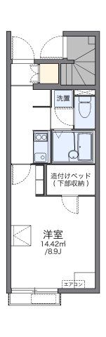 レオネクストカストル雄の間取り画像
