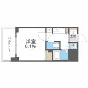 プレサンス難波OCAT前の間取り画像