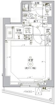 クレヴィスタ練馬平和台の間取り画像