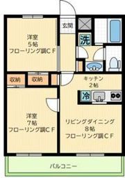 リバーサイド永福の間取り画像
