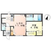 グランディール戸坂の間取り画像