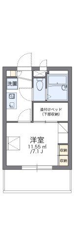 レオパレスMグロリアの間取り画像