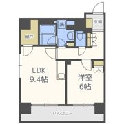 エル・セレーノ上本町レジデンスの間取り画像
