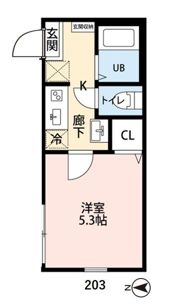 KMGレジデンス鶴ケ峰の間取り画像