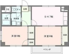 シャトー野比の間取り画像