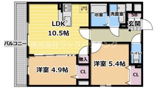アコード門真の間取り画像