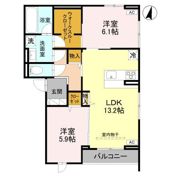 ブレ・ドール東浦和の間取り画像
