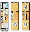MOK-TERRACE SHIKIの間取り画像