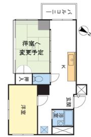 D.H.桜木町ビルの間取り画像