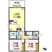 ラ フィオーレの間取り画像