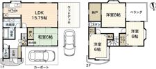 大谷邸（西原）の間取り画像