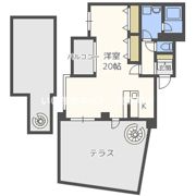 リバープレイス梅田北の間取り画像