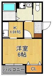 Ellina貴船Iの間取り画像