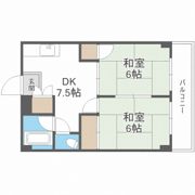 宮町コーポラスの間取り画像