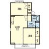 calme桜木の間取り画像