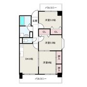 グランステディ深江橋の間取り画像