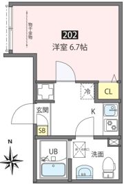 ANNEX三河島の間取り画像