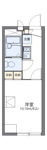 レオパレストミーズの間取り画像