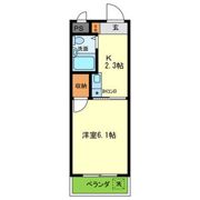 プランドール天満の間取り画像