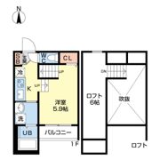 Crestre Sur 新水前寺の間取り画像