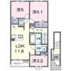 仮称；宮久保4丁目アパートⅡの間取り画像