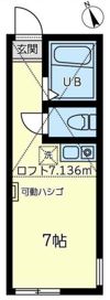 ユナイト南太田ラ・ヴィレンヌの間取り画像