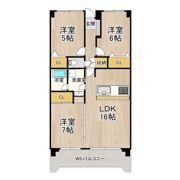 淀川ハイライフマンションの間取り画像