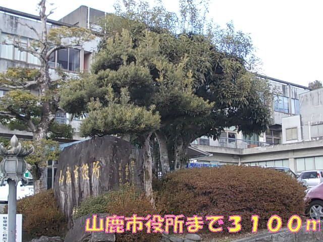 山鹿市役所まで3100m