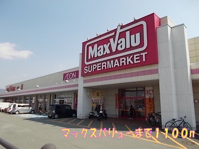 マックスバリューまで1100m