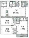グランソフィア与野本町 1 -の間取り画像